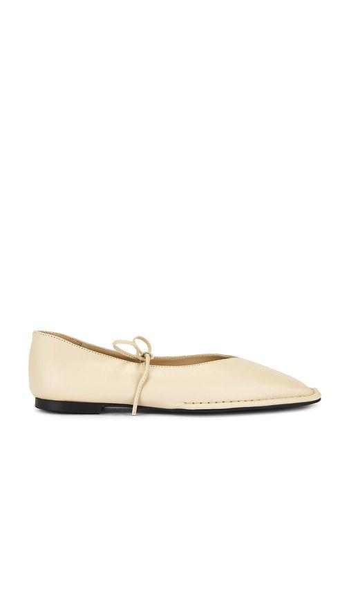 alohas sway ballet flat in cream. - size 38 (also in 40)