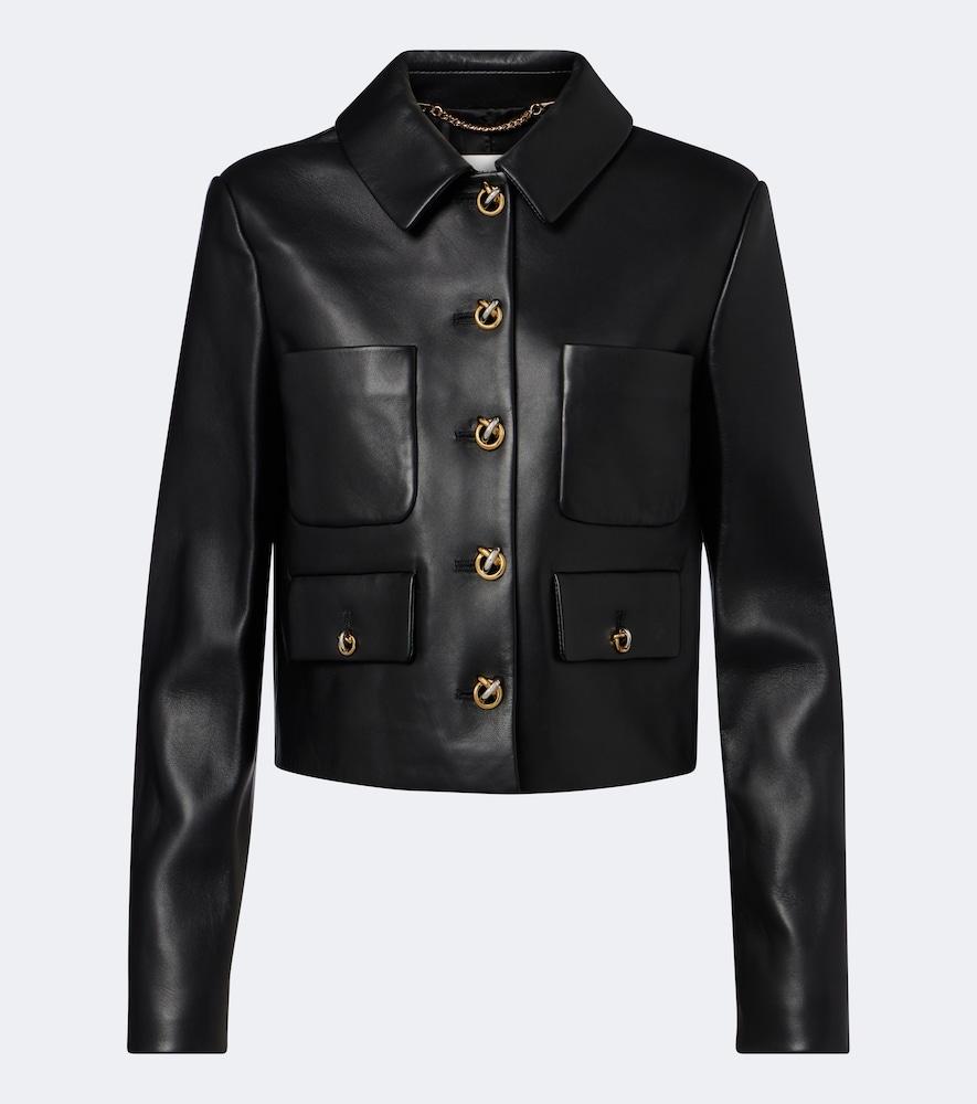 altuzarra astley leather jacket