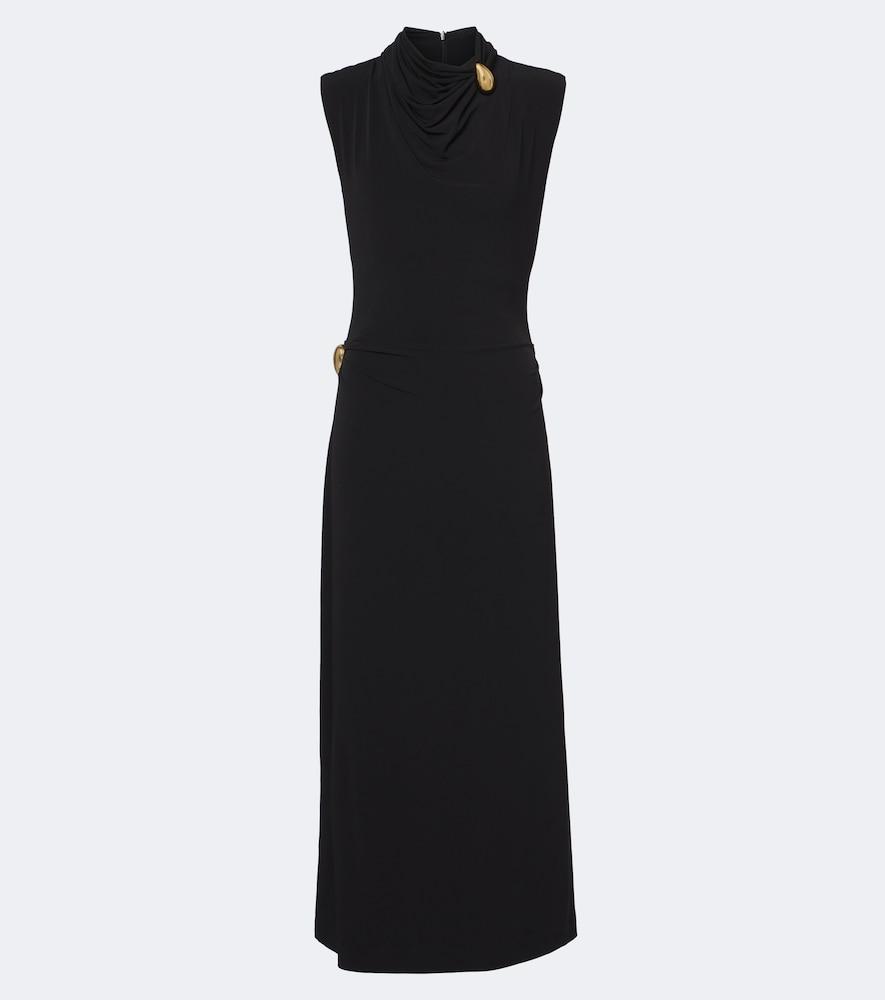 altuzarra betsy embellished jersey midi dress