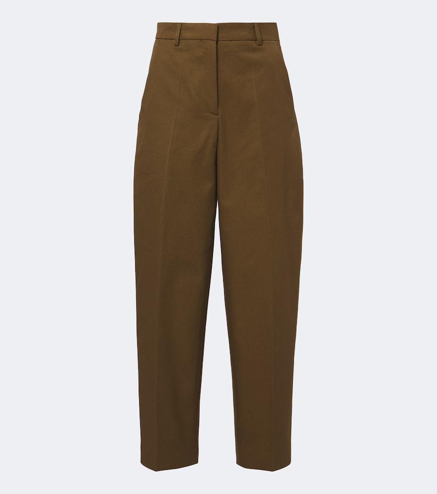 altuzarra bix cotton tapered pants