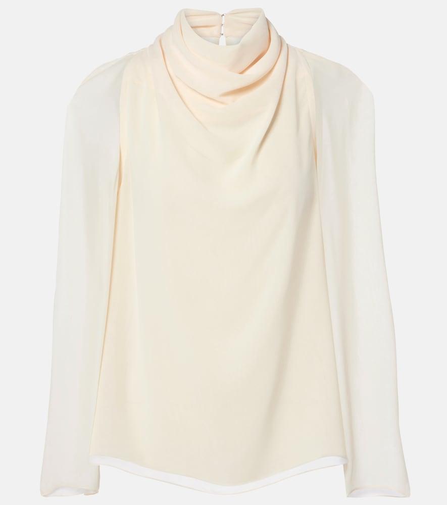 altuzarra cara draped top