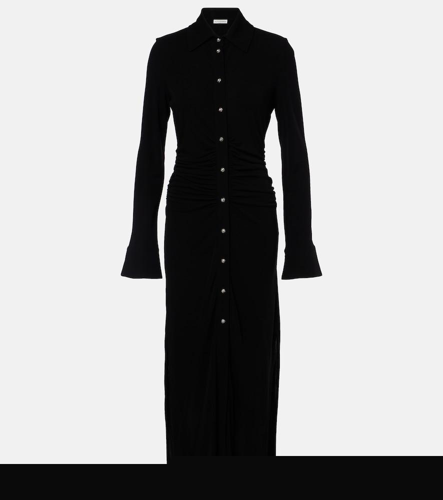 altuzarra claudia jersey midi dress