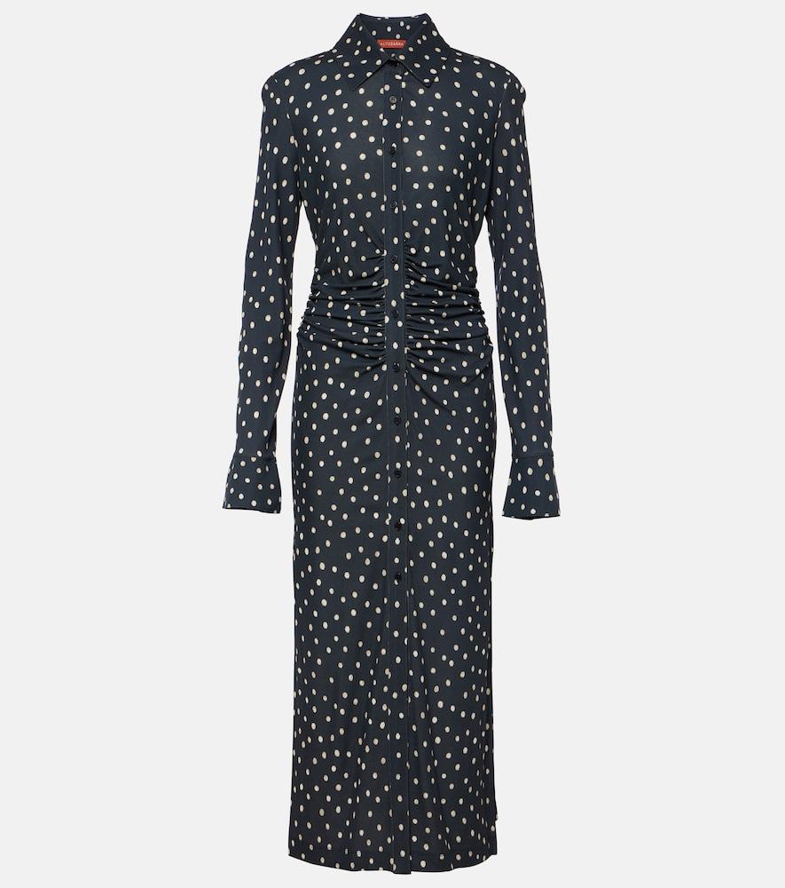 altuzarra claudia jersey shirt dress
