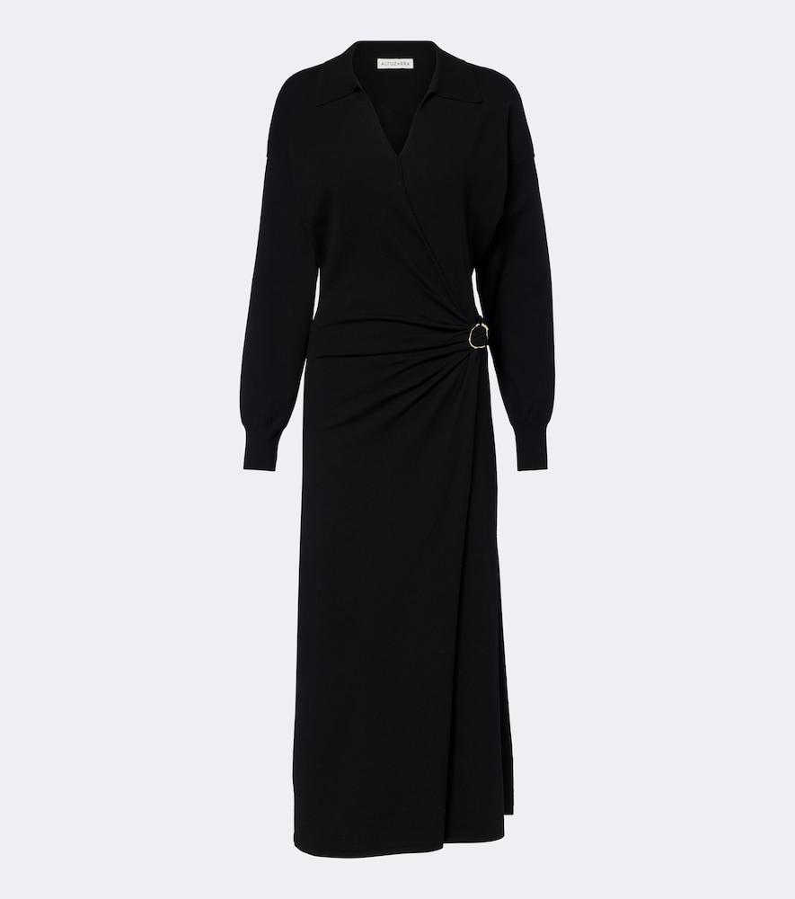 altuzarra ellington gathered midi dress