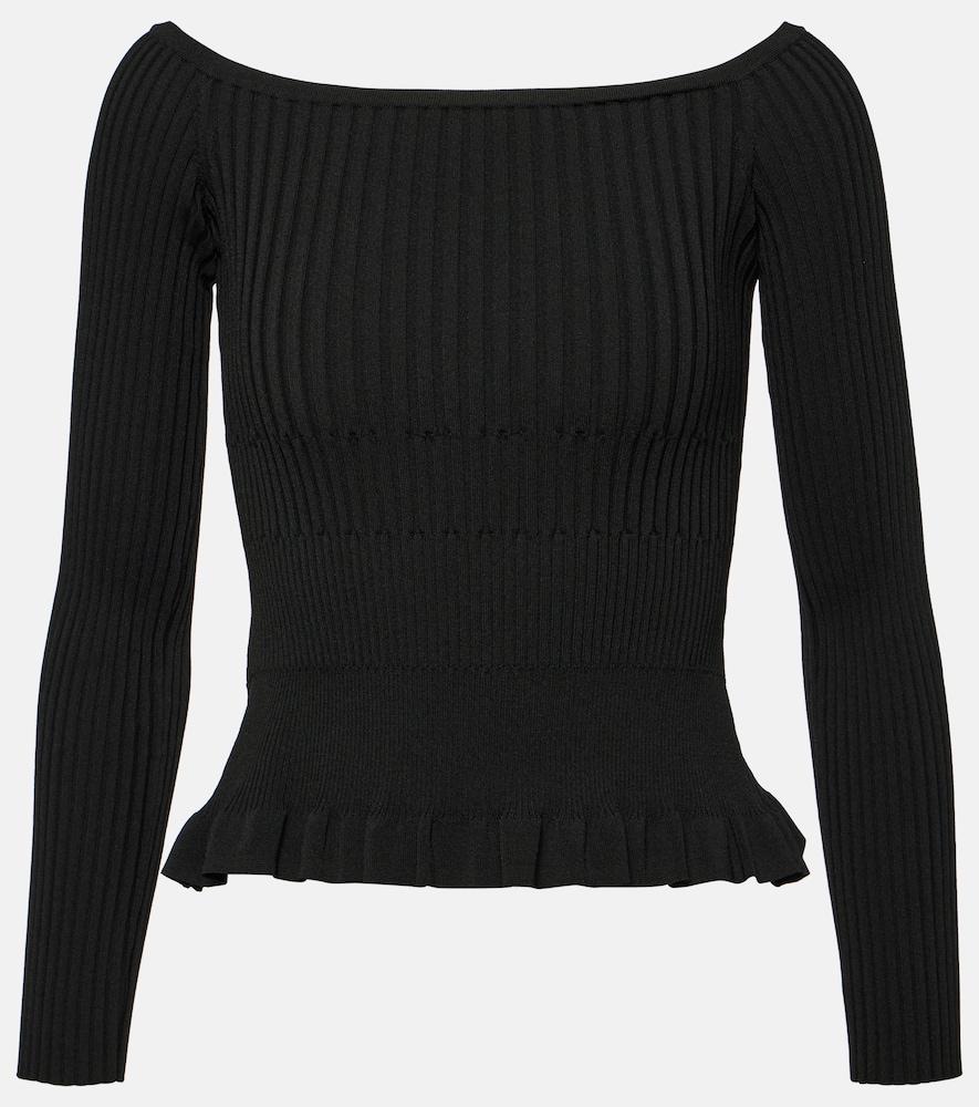 altuzarra kent off-shoulder top