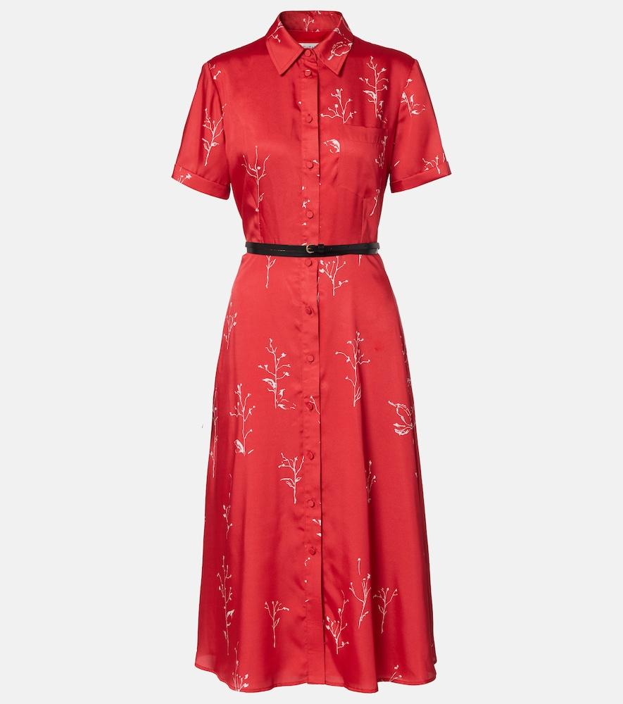 altuzarra kiera printed silk midi dress