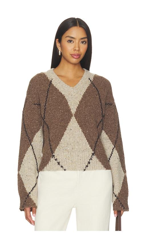 altuzarra parish sweater in brown. - size l (also in xs, s, m)