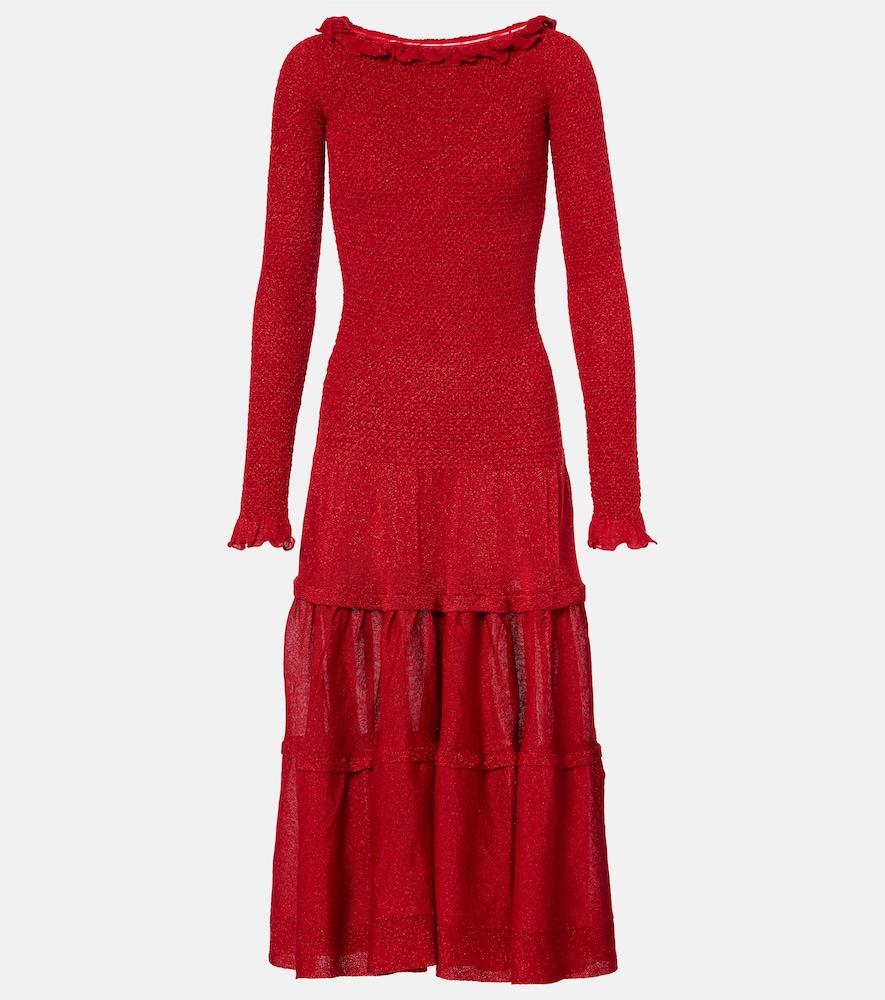 altuzarra polly off-shoulder jersey maxi dress