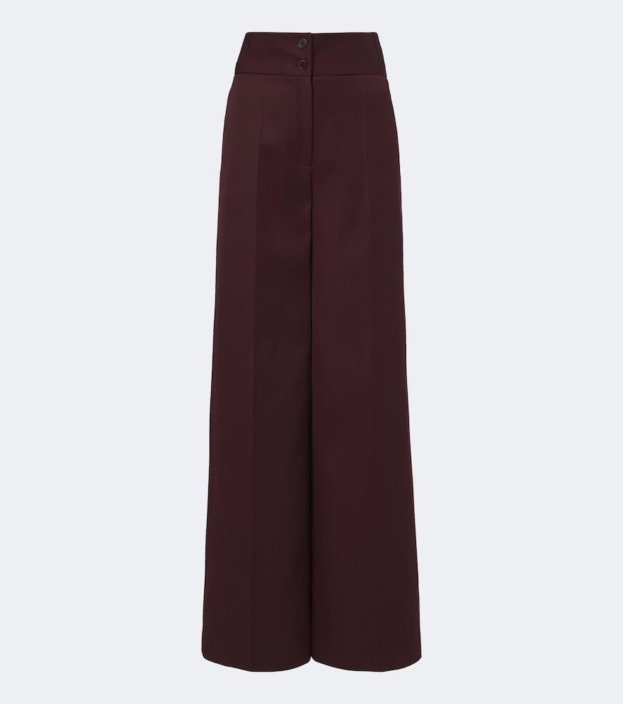altuzarra rudy virgin wool wide-leg pants