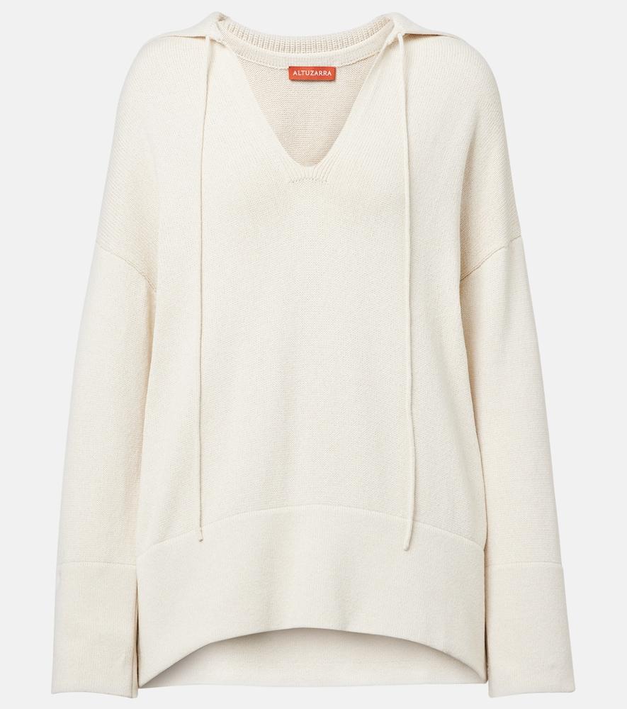 altuzarra spike silk-blend sweater