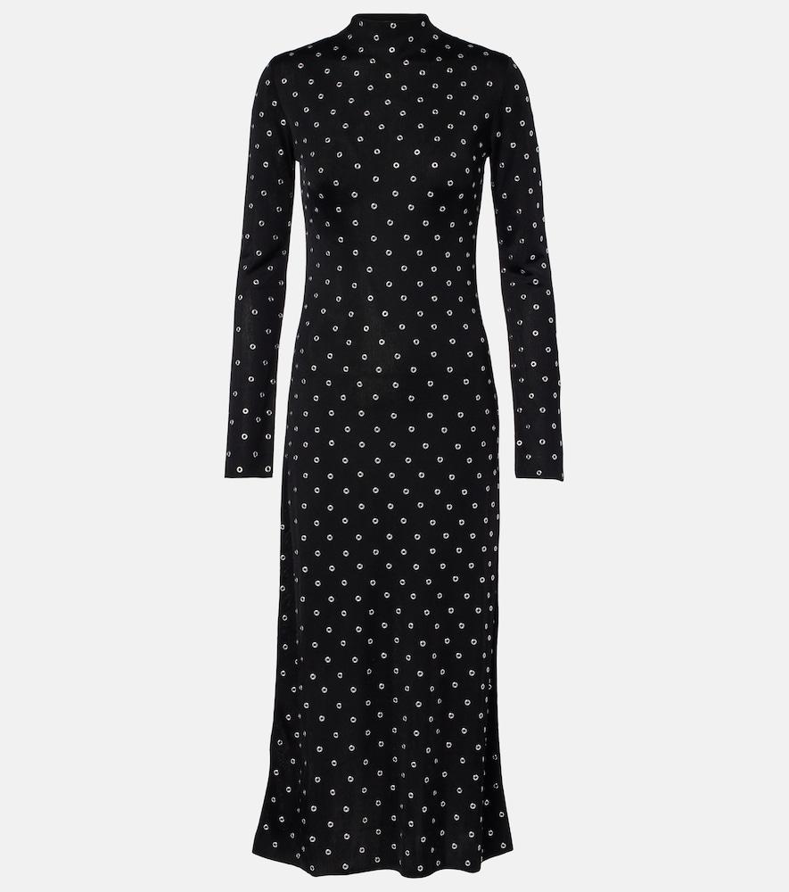 altuzarra studded jersey maxi dress
