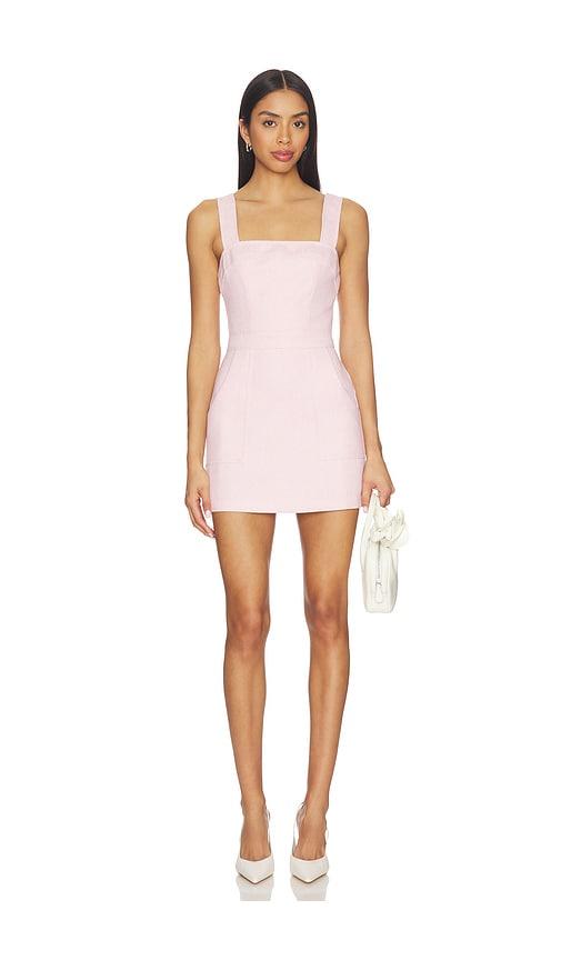 amanda uprichard ace dress in rose. - size m (also in s, xl)
