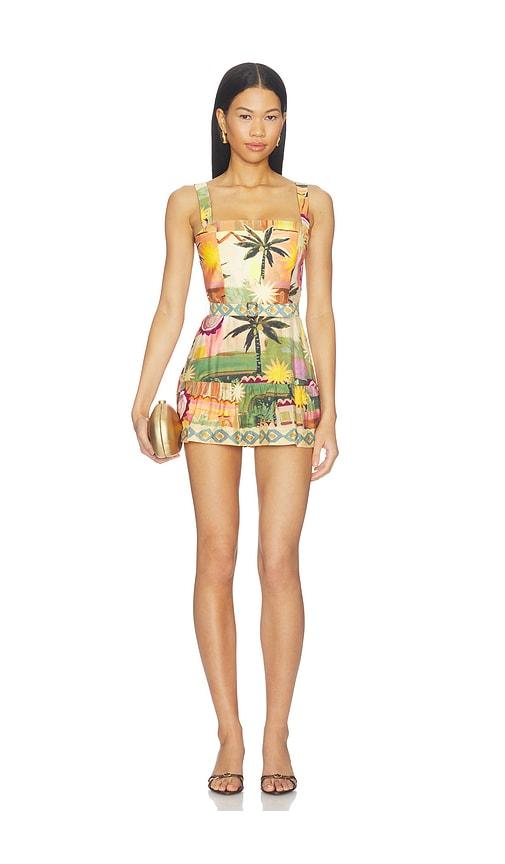 amanda uprichard april romper in multi. - size s (also in xs)