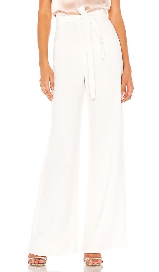 amanda uprichard ariya pant in white. - size l (also in xs, s, m)