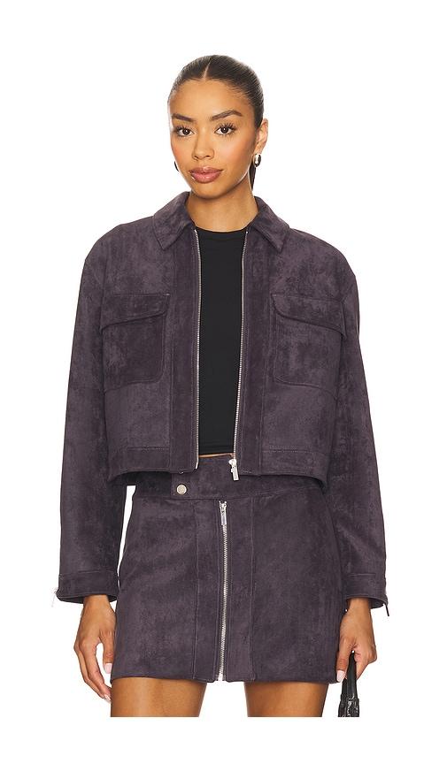 amanda uprichard becker jacket in grey. - size l (also in s, xs, m)