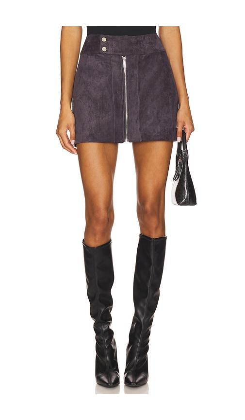 amanda uprichard becker skirt in grey. - size l (also in s, xs, m, xl)
