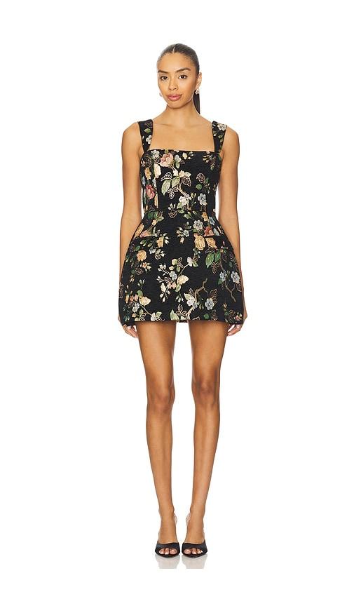 amanda uprichard bethany romper in black. - size m (also in s, xs)