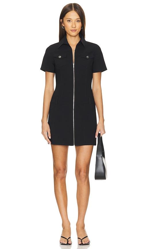amanda uprichard bianca dress in black. - size s (also in xs)
