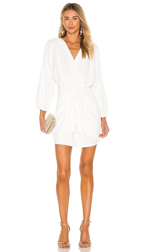 amanda uprichard calabra dress in ivory. - size m (also in xl)