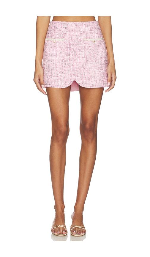 amanda uprichard caligari skirt in pink. - size s (also in xl)