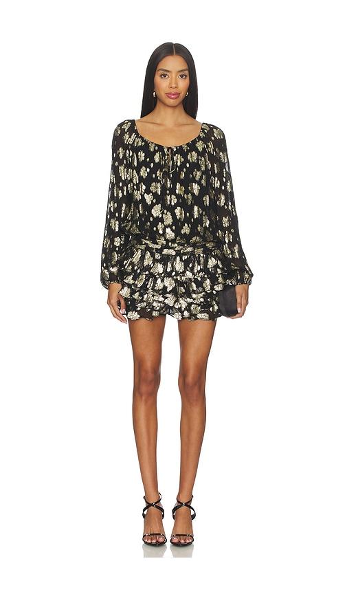 amanda uprichard dallas romper in black. - size l (also in s, xs, m)