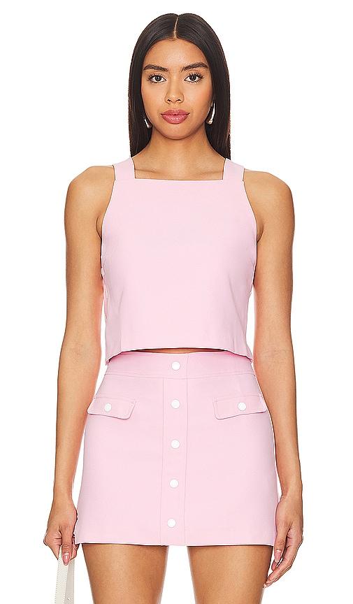 amanda uprichard harley top in pink. - size l (also in m, s)