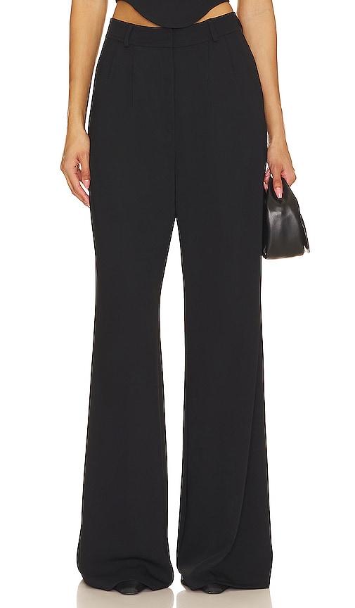 amanda uprichard jane pants in black. - size s (also in xs)