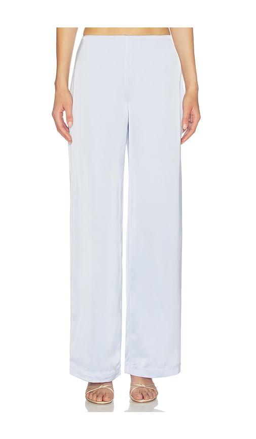 amanda uprichard linda pants in baby blue. - size l (also in xs, s, m, xl)