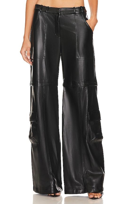 amanda uprichard lucas pants in black. - size l (also in s, m, xl)
