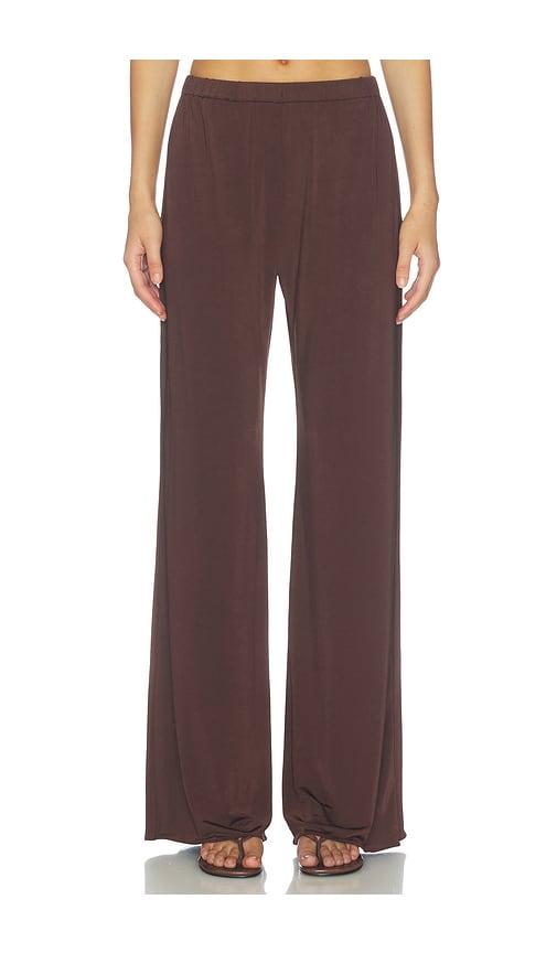 amanda uprichard mariko pants in brown. - size l (also in m, s, xl, xs)