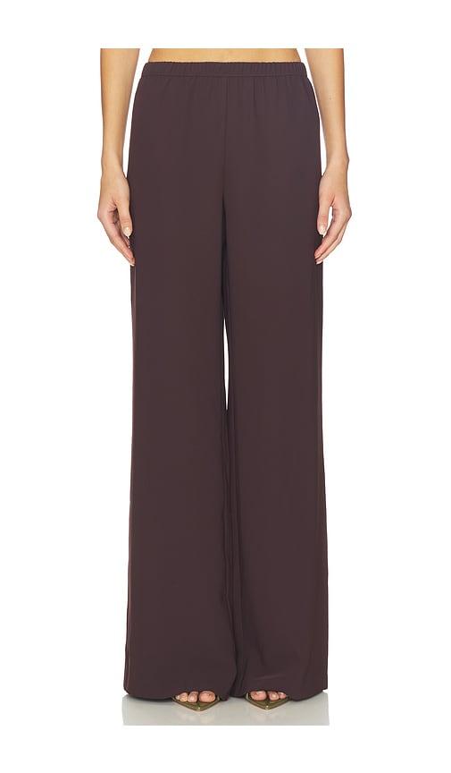 amanda uprichard mariko pants in brown. - size s (also in xl, xs)
