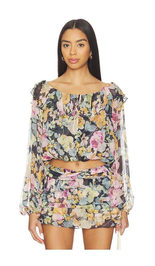 amanda uprichard millie top in black. - size m (also in s)