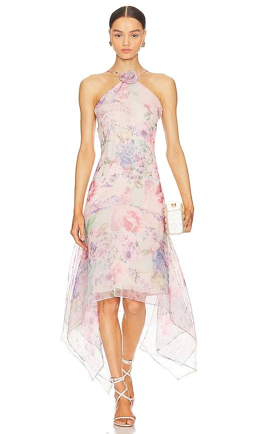 amanda uprichard natalie dress in lavender. - size m (also in s)