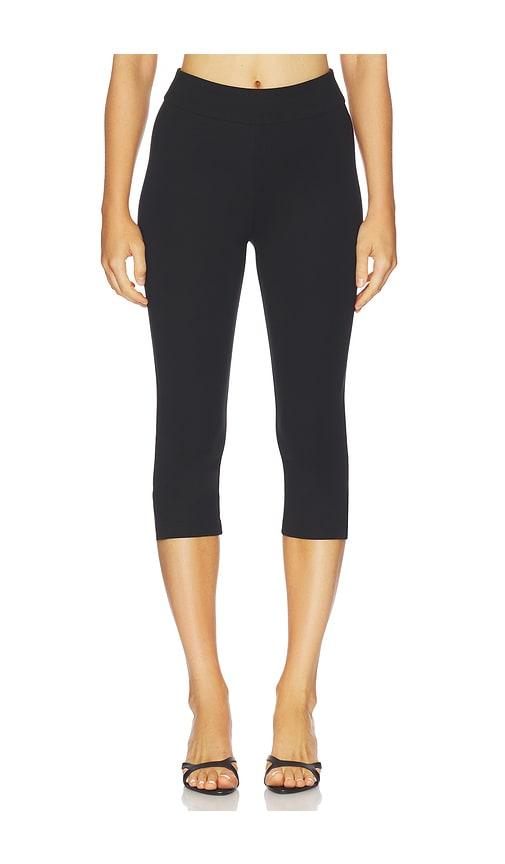 amanda uprichard nico capri pants in black. - size 0 (also in 4, 2, 6, 8)