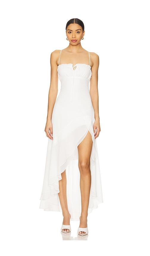 amanda uprichard odelia maxi in white. - size l (also in m, xl)