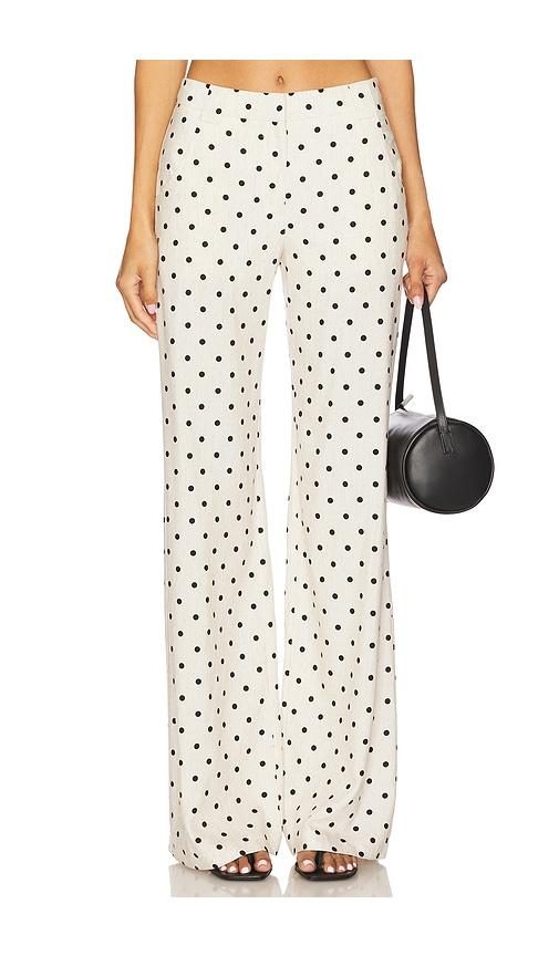 amanda uprichard saddler pants in beige. - size l (also in xs, s, m)