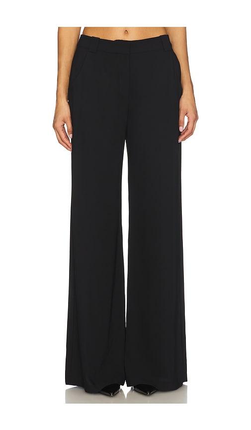 amanda uprichard saddler pants in black. - size m (also in s, xs)