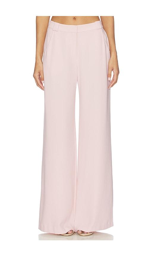 amanda uprichard saddler pants in pink. - size l (also in s, xs, xl)