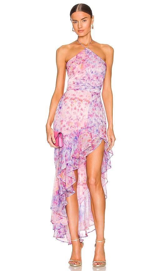 amanda uprichard x revolve carlina dress in lavender. - size l (also in xs, s, m, xl)