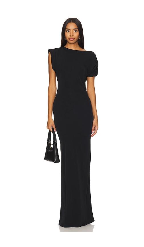 amanda uprichard x revolve elroy maxi dress in black. - size l (also in xs, s, m)