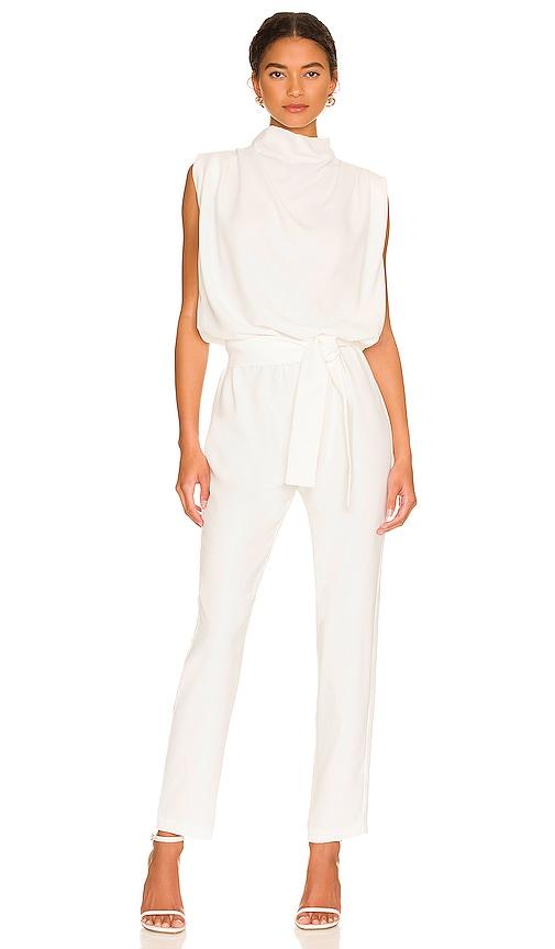 amanda uprichard x revolve fabienne jumpsuit in white. - size s (also in xs)