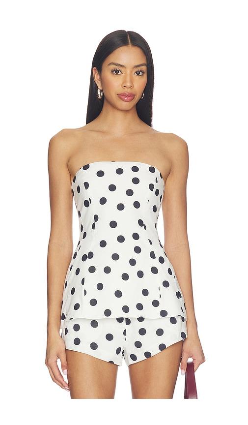 amanda uprichard x revolve linda top in white. - size l (also in m, s, xl, xs)