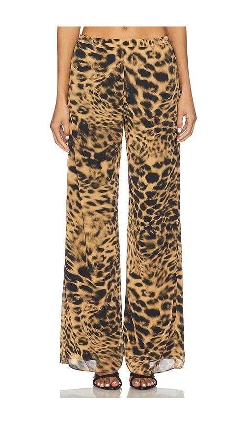 amanda uprichard x revolve mariko pants in tan. - size m (also in xs, s)