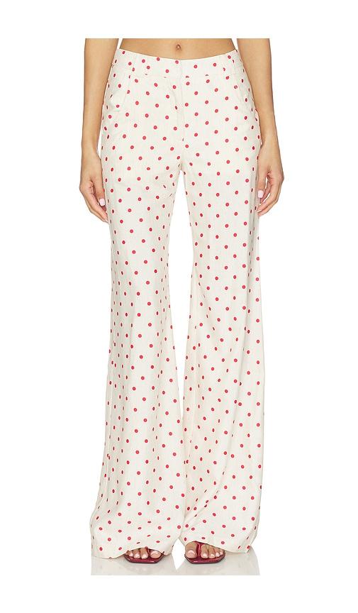 amanda uprichard x revolve saddler pants in beige. - size l (also in xs, s, m, xl)