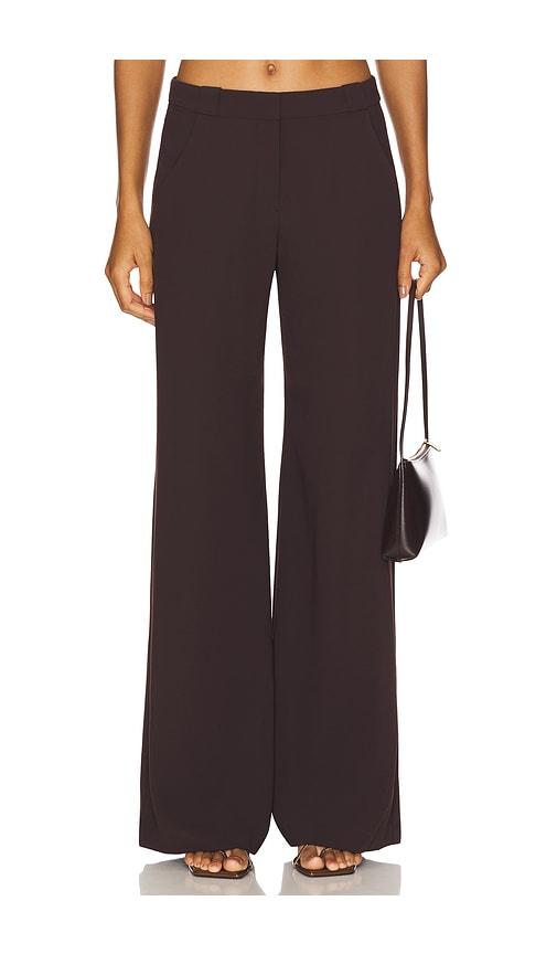 amanda uprichard x revolve saddler pants in brown. - size l (also in xs, s, m, xl)