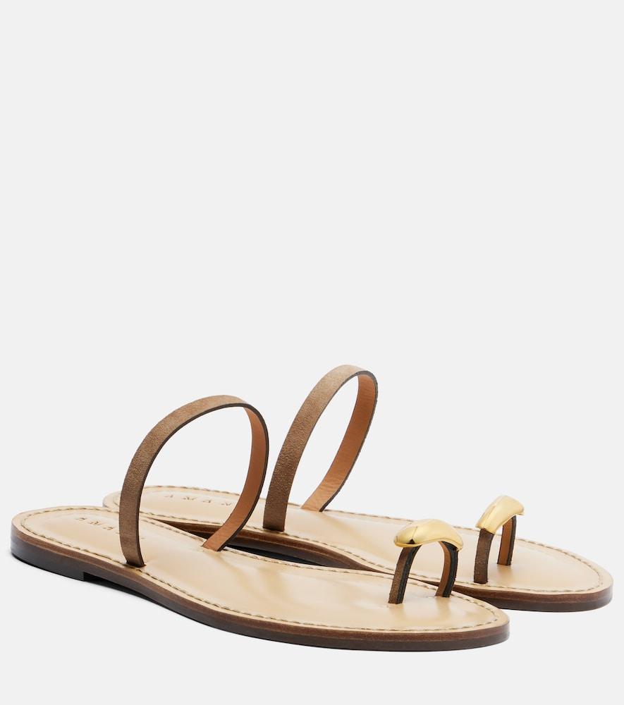 amanu kibera suede sandals