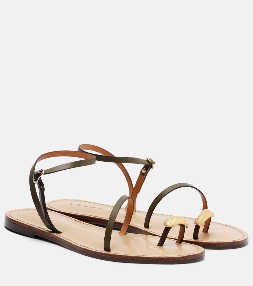 amanu marrakech leather sandals
