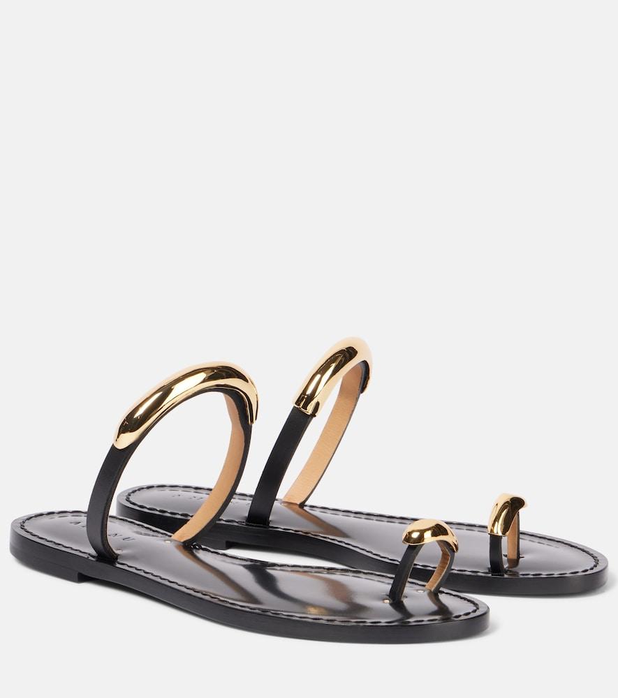 amanu samburu leather sandals