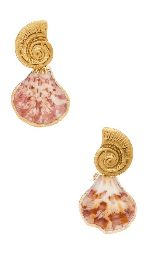 amber sceats byford earrings in gold.