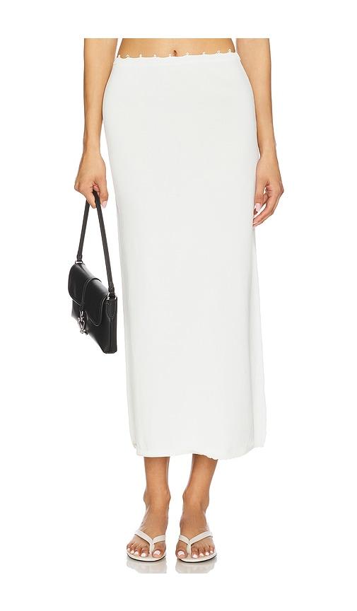 amelie teje dalia skirt in white. - size m (also in s, xl)